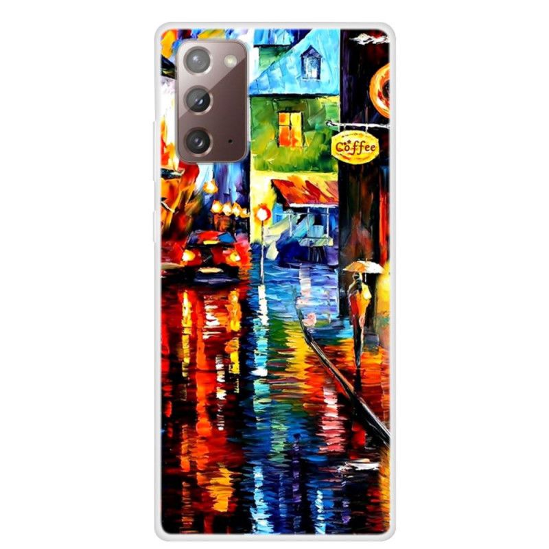 Hoesje Samsung Galaxy Note 20 Koffieverf