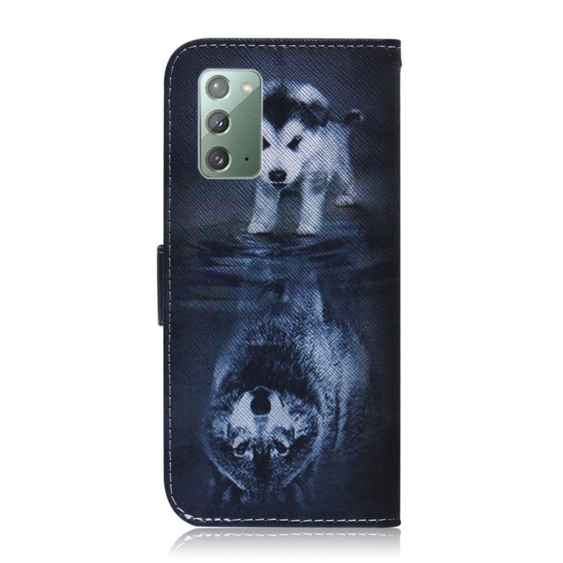 Leren Hoesje Samsung Galaxy Note 20 Ernesto De Wolf