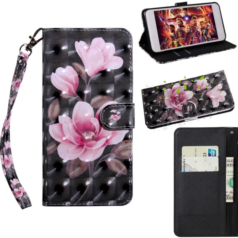 Leren Hoesje voor Samsung Galaxy Note 20 Bloemen Bloeien