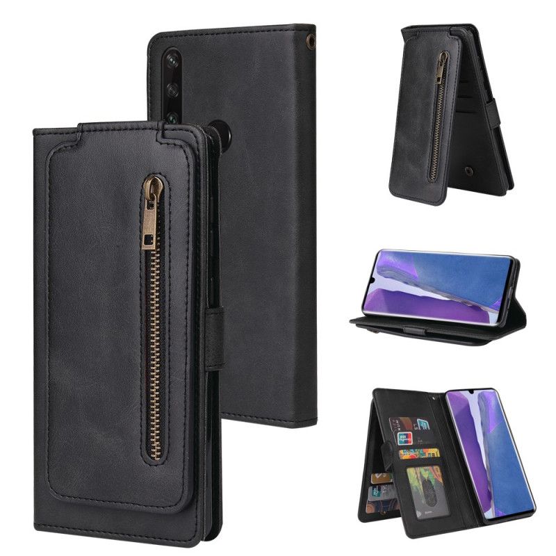 Leren Hoesje voor Samsung Galaxy Note 20 Donkerblauw Prestatie Band