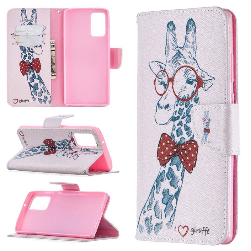 Leren Hoesje voor Samsung Galaxy Note 20 Nerdgiraf