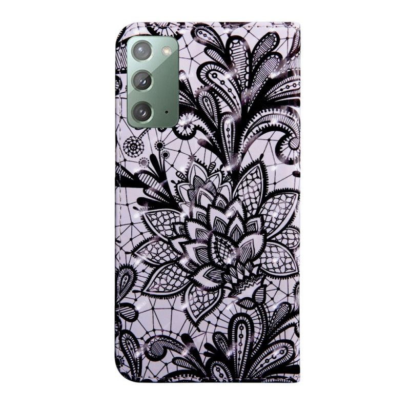 Leren Hoesje voor Samsung Galaxy Note 20 Volledig Kant