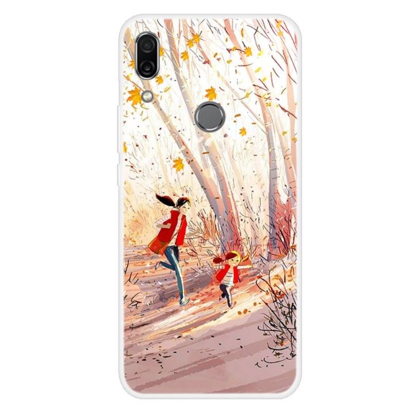 Cover Hoesje Huawei P Smart Z Telefoonhoesje Herfstlandschap