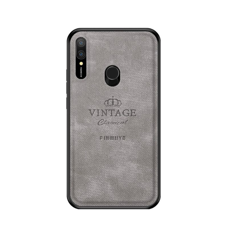 Hoesje Huawei P Smart Z Grijs Zwart Eervolle Vintage Pinwuyo