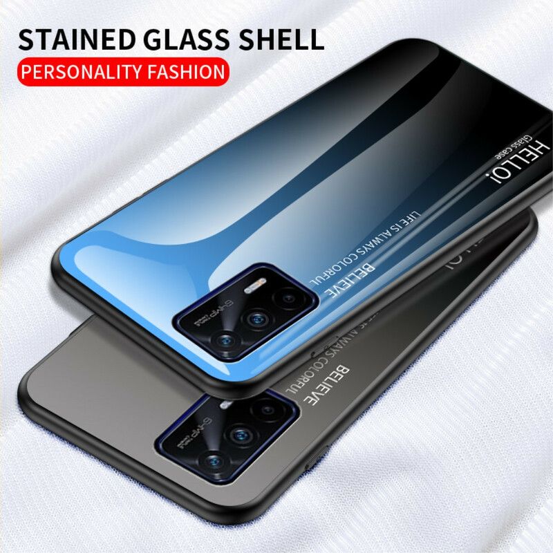 Case Hoesje Realme Gt 5g Telefoonhoesje Gehard Glas Hallo