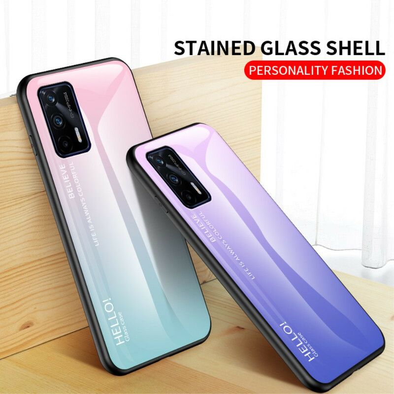 Case Hoesje Realme Gt 5g Telefoonhoesje Gehard Glas Hallo