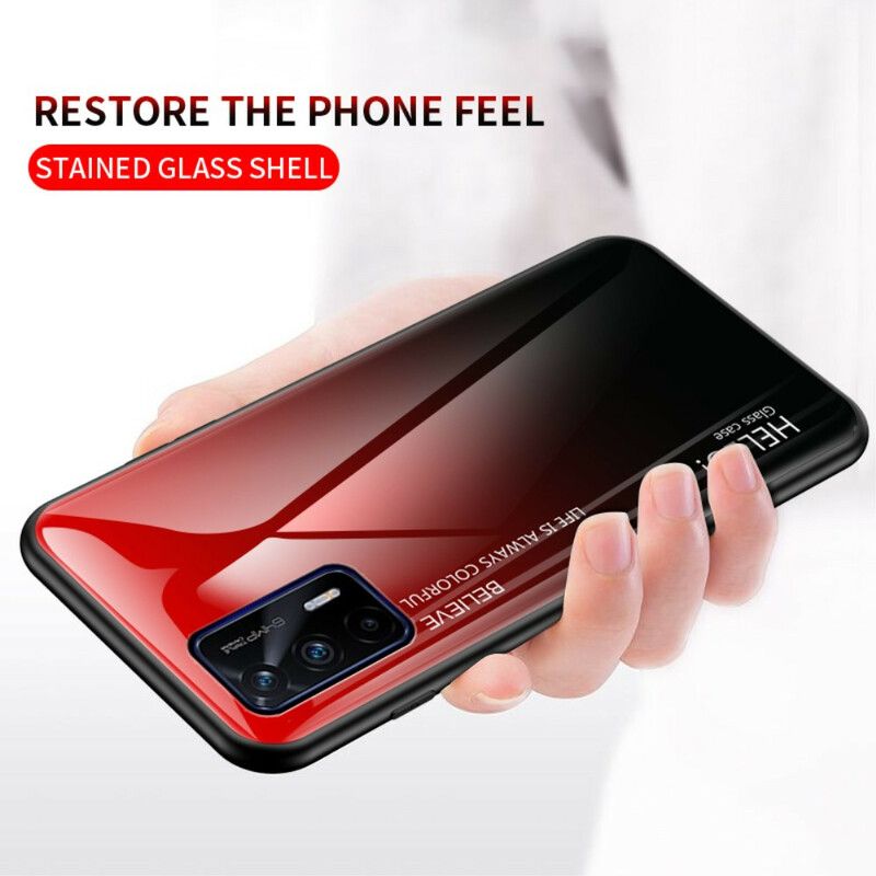 Case Hoesje Realme Gt 5g Telefoonhoesje Gehard Glas Hallo