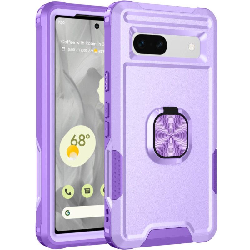 Case Hoesje Google Pixel 8a Telefoonhoesje Draaibare Steunring