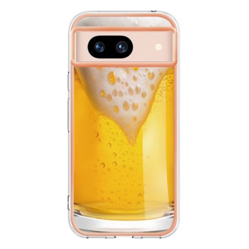 Cover Hoesje Google Pixel 8a Telefoonhoesje Bier