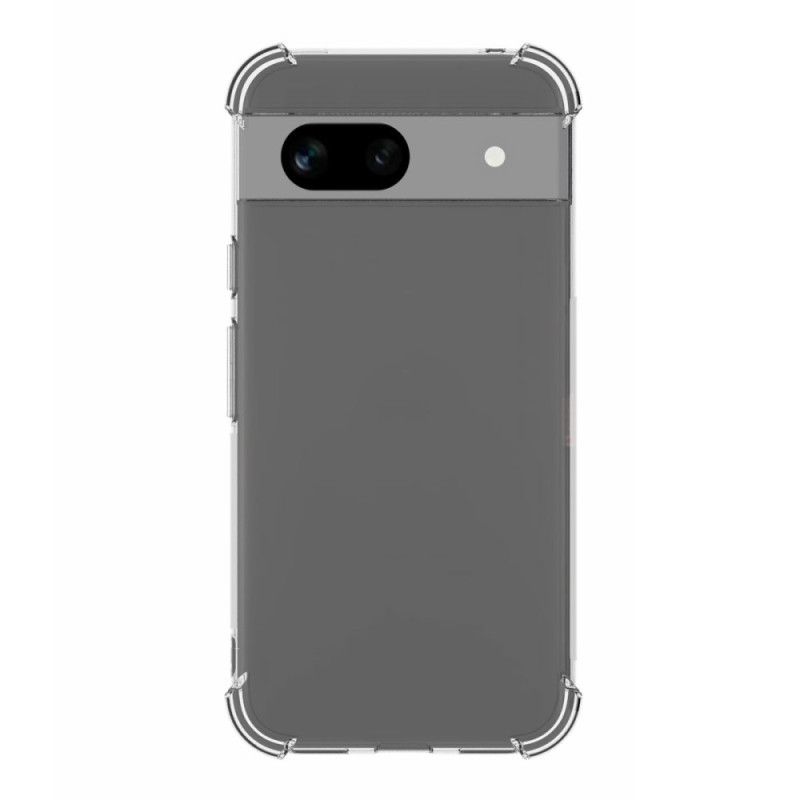 Cover Hoesje Google Pixel 8a Telefoonhoesje Transparant Met Versterkte Hoeken