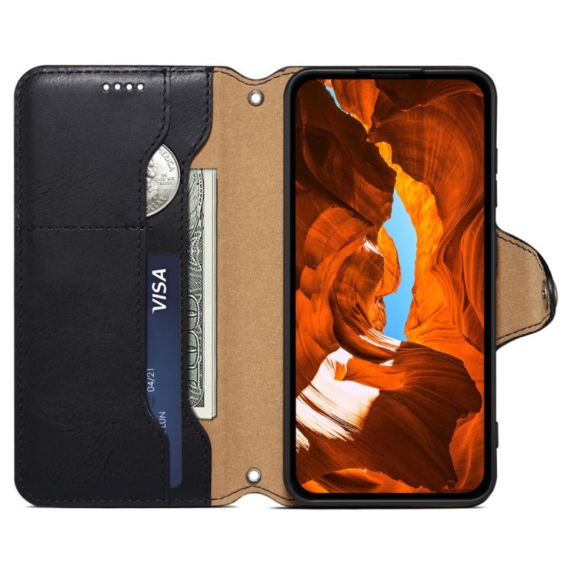 Flip Case Leren Google Pixel 8a Denior