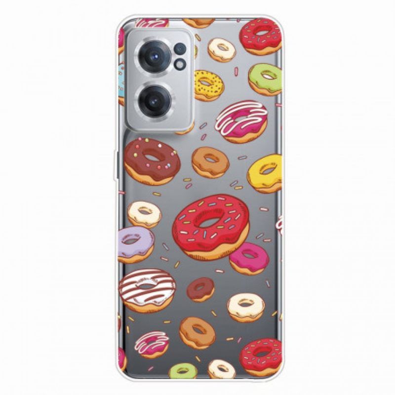 Hoesje voor OnePlus Nord CE 2 5G Gekke Donuts