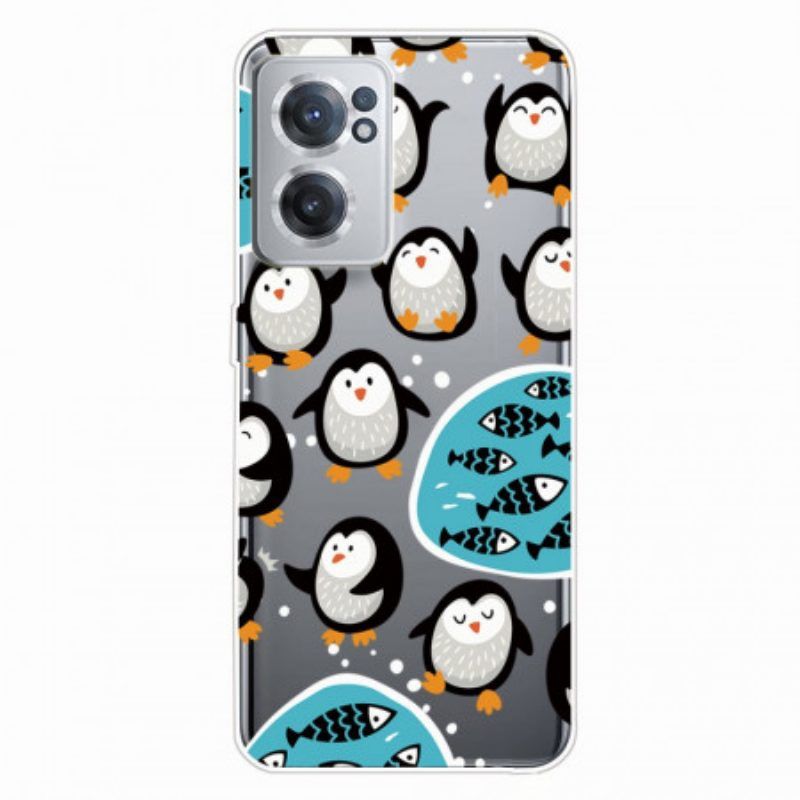 Hoesje voor OnePlus Nord CE 2 5G Gekke Pinguïns