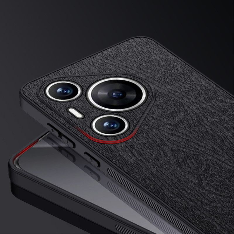 Hoesje Huawei Pura 70 Pro Houtstructuur