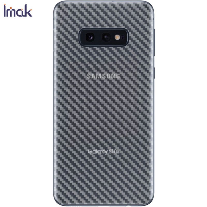 Achterbeschermfolie Samsung Galaxy S10e Carbon Imak Stijl