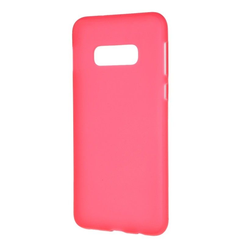 Cover Hoesje Samsung Galaxy S10e Telefoonhoesje Matte Siliconen