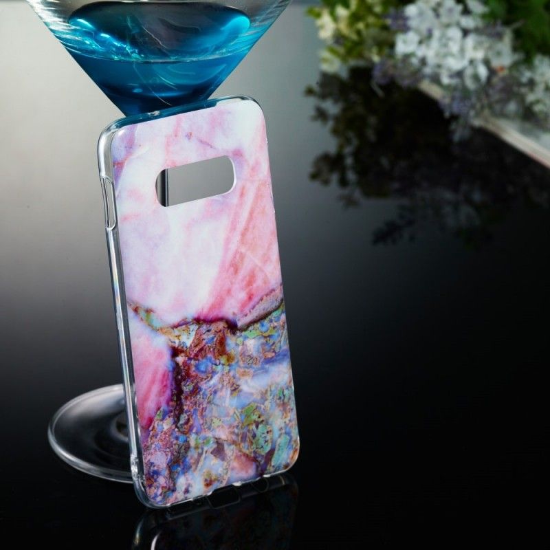 Hoesje Samsung Galaxy S10e Veelkleurig Marmer