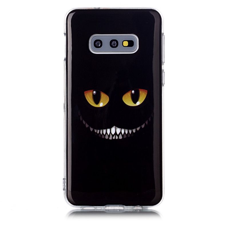Hoesje voor Samsung Galaxy S10e Duivel Cat