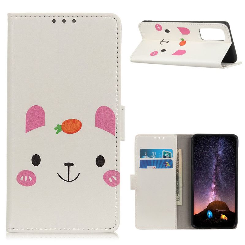 Leren Hoesje Realme 7 Leuke Cartoon