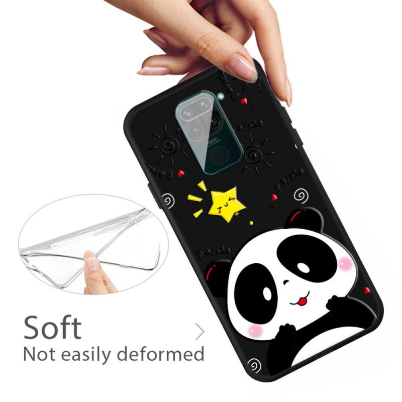 Hoesje voor Xiaomi Redmi Note 9 Panda-Ster