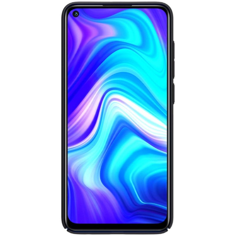 Hoesje voor Xiaomi Redmi Note 9 Zwart Stijve Frosted Nillkin