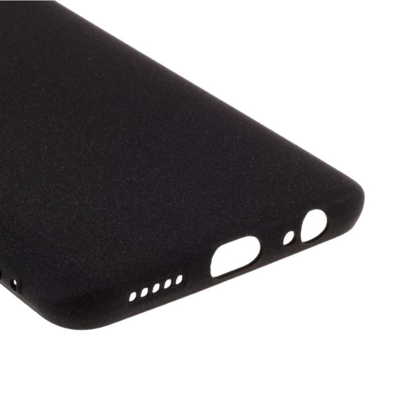 Hoesje Xiaomi Redmi Note 9 Grijs Zwart Matte Glitter