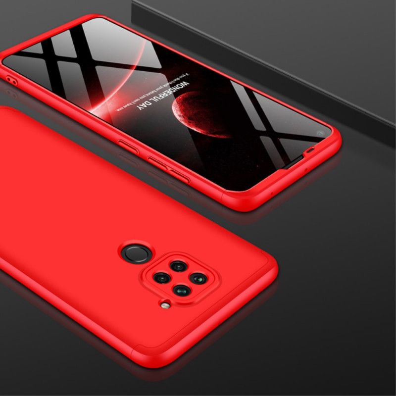 Hoesje Xiaomi Redmi Note 9 Rood Zwart Afneembare Gkk