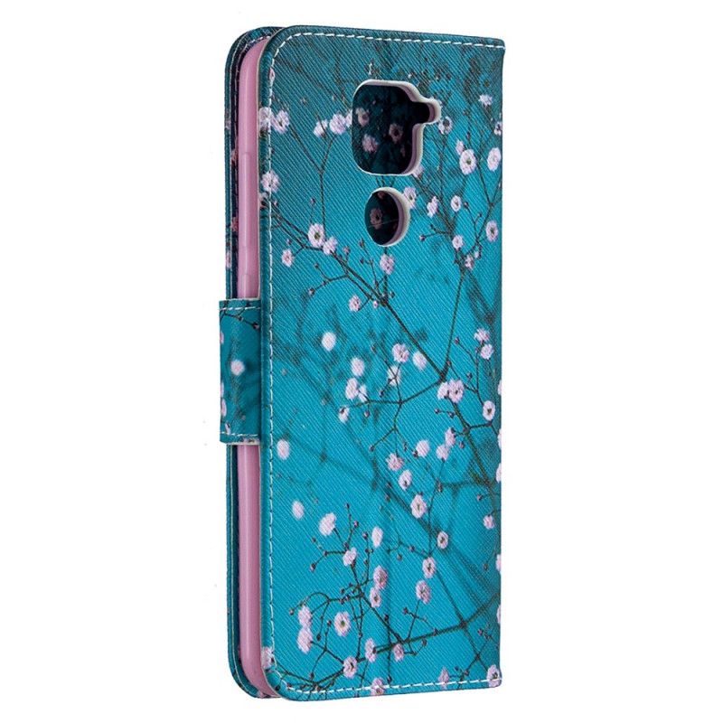 Leren Hoesje voor Xiaomi Redmi Note 9 Bloeiende Boom