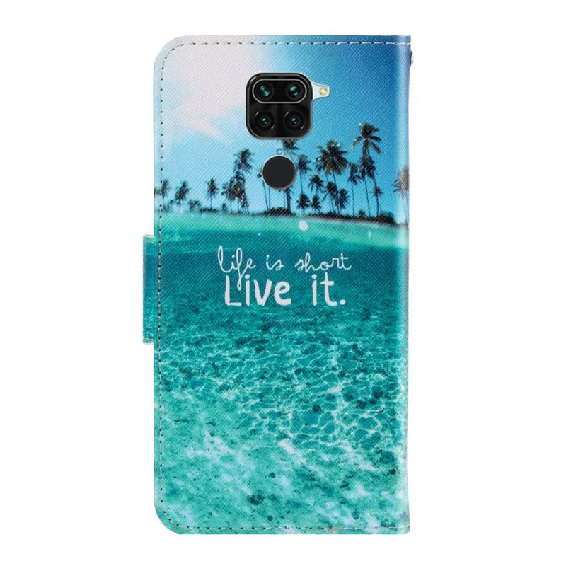 Leren Hoesje Xiaomi Redmi Note 9 Live It-String