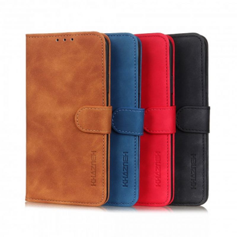 Flip Case Leren Xiaomi Mi 11 Lite 5g Ne / Mi 11 Lite 4g / 5g Vintage Khazneh Leereffect