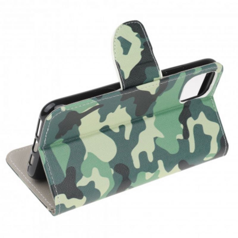 Folio-hoesje Xiaomi Mi 11 Lite 5g Ne / Mi 11 Lite 4g / 5g Telefoonhoesje Camouflage