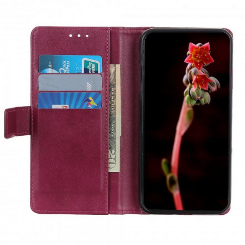 Leren Hoesje Voor Xiaomi Mi 11 Lite 5g Ne / Mi 11 Lite 4g / 5g Stijl Leer