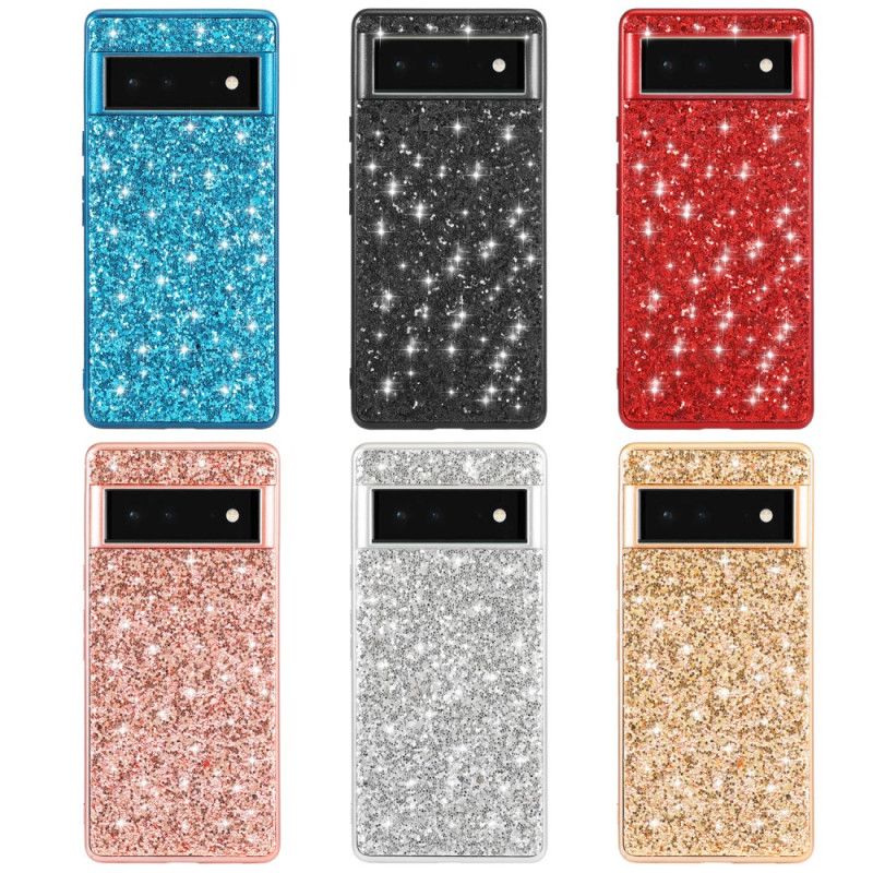 Cover Hoesje Google Pixel 6 Pro Telefoonhoesje Ik Ben Glitter