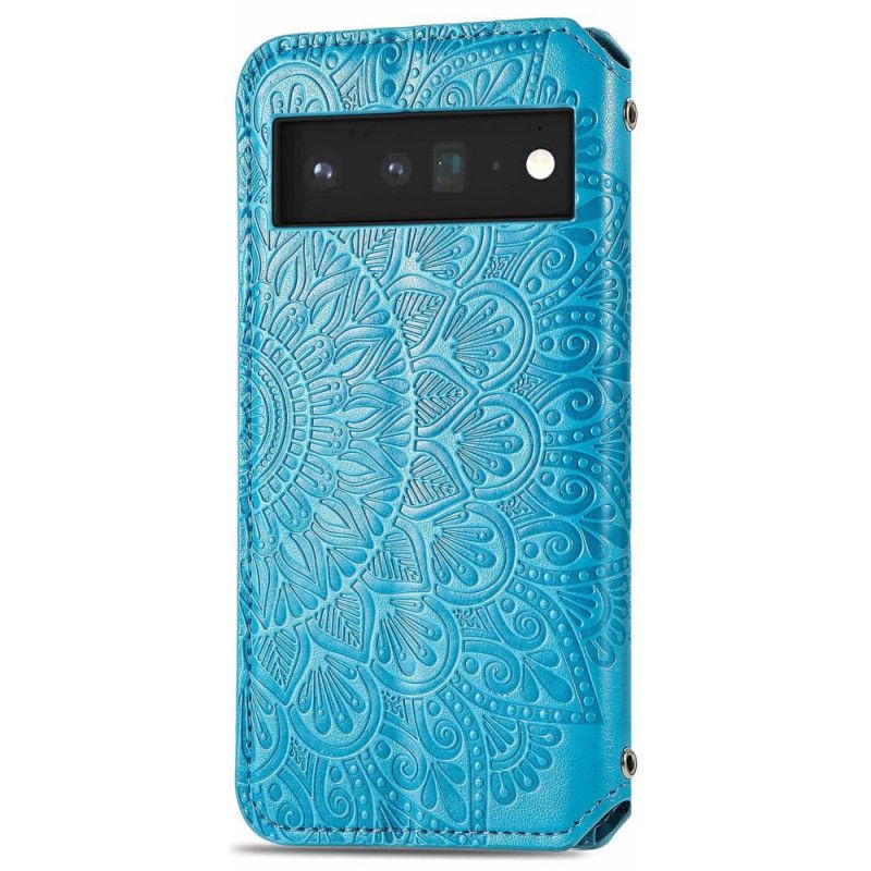 Folio-hoesje Google Pixel 6 Pro Telefoonhoesje Mandala