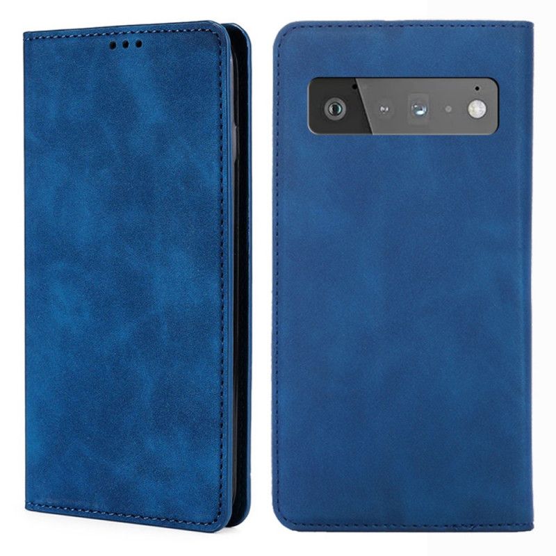 Folio-hoesje Voor Google Pixel 6 Pro Skin-touch