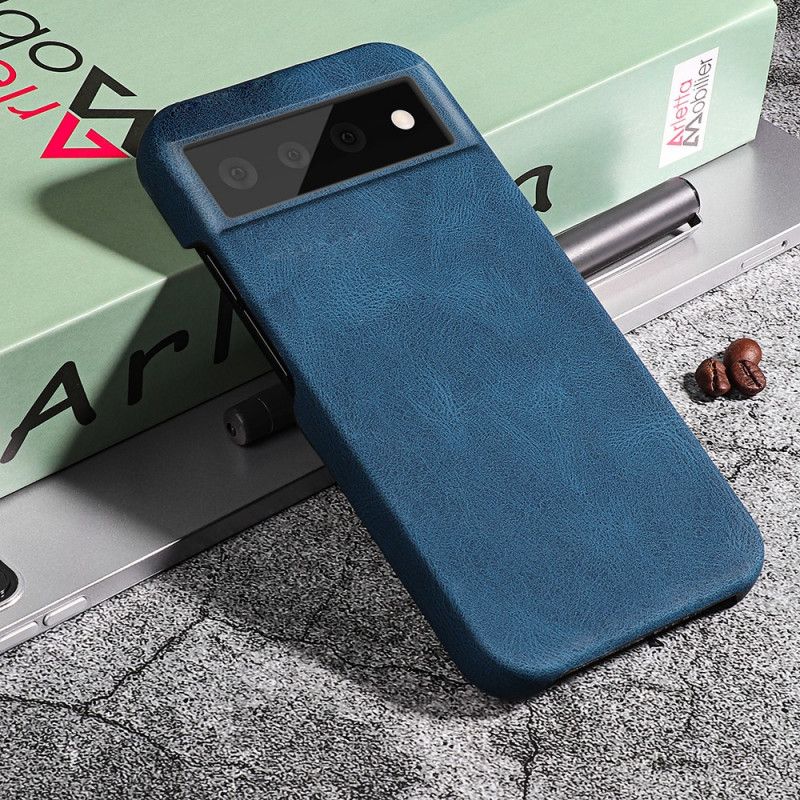 Hoesje Google Pixel 6 Pro Ledereffect Elegantie Nieuwe Kleuren Bescherming Hoesje