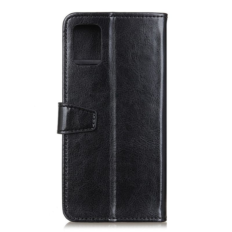 Cover Folio-hoesje Samsung Galaxy Note 20 Ultra Wit Zwart Telefoonhoesje Klassiek