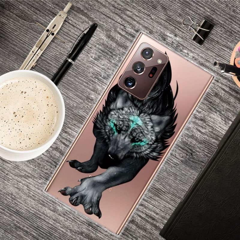 Hoesje Samsung Galaxy Note 20 Ultra Grafische Wolf