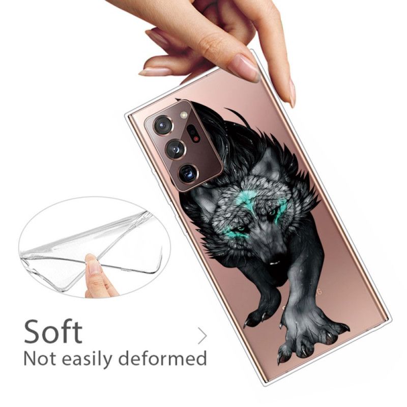 Hoesje Samsung Galaxy Note 20 Ultra Grafische Wolf