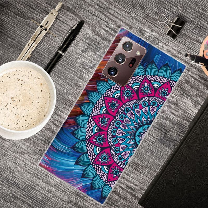 Hoesje Samsung Galaxy Note 20 Ultra Kleurrijke Mandala