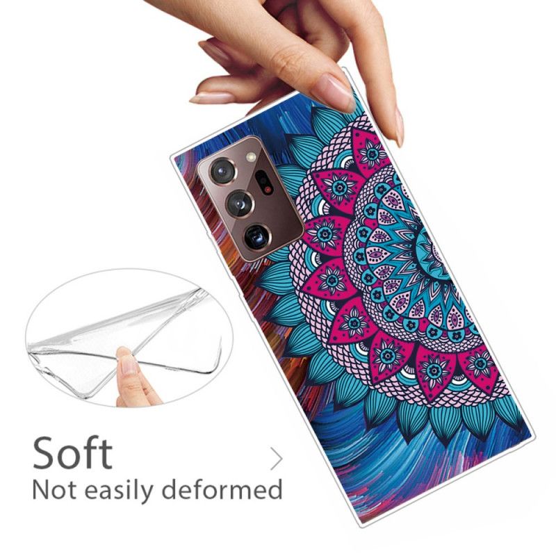 Hoesje Samsung Galaxy Note 20 Ultra Kleurrijke Mandala