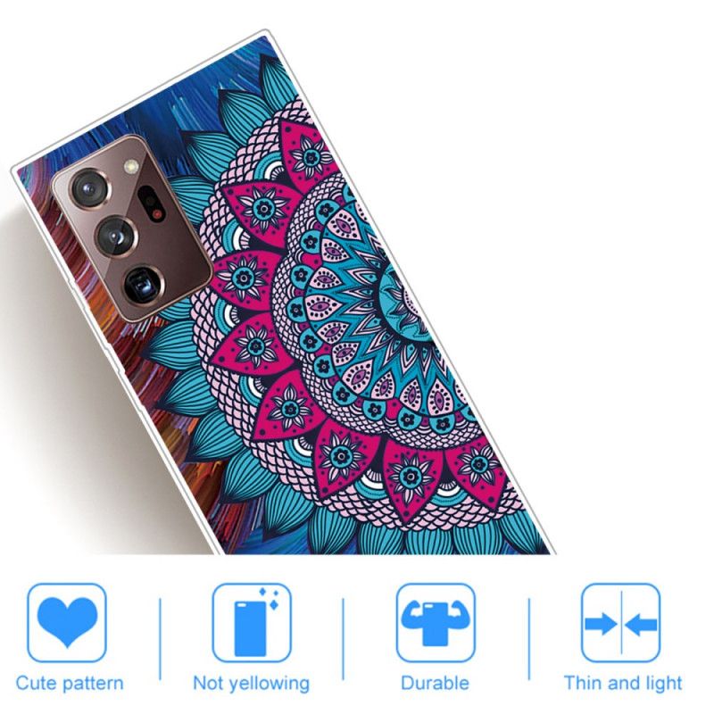 Hoesje Samsung Galaxy Note 20 Ultra Kleurrijke Mandala