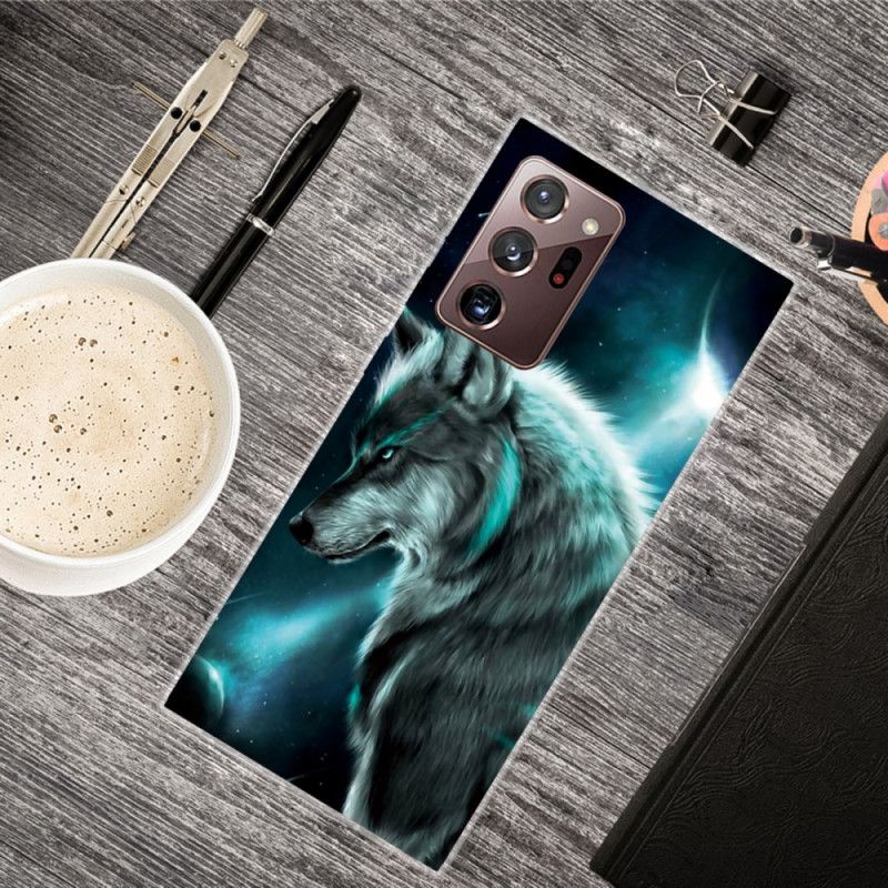 Hoesje voor Samsung Galaxy Note 20 Ultra Koninklijke Wolf