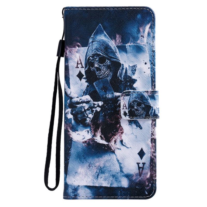 Leren Hoesje Samsung Galaxy Note 20 Ultra Telefoonhoesje Games Of Death