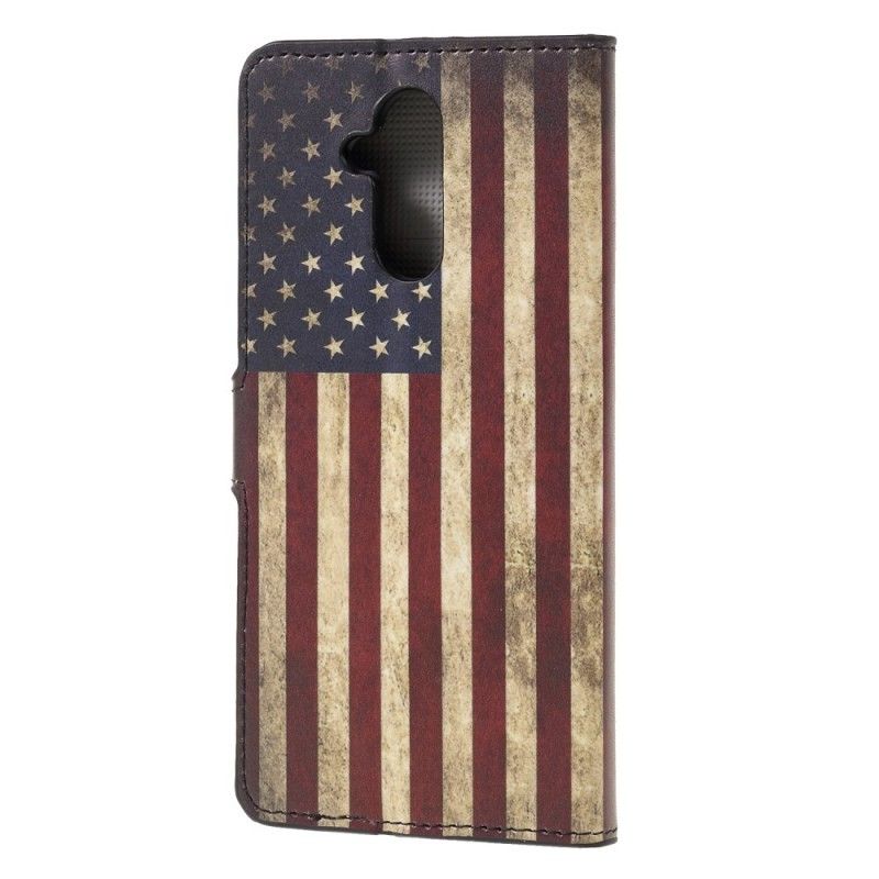 Bescherming Hoesje Huawei Mate 20 Lite Telefoonhoesje Usa Vlag