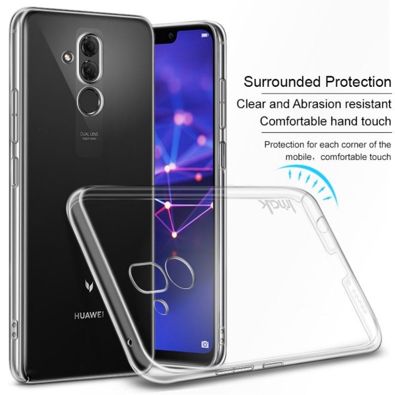 Case Hoesje Huawei Mate 20 Lite Telefoonhoesje Transparant Imak