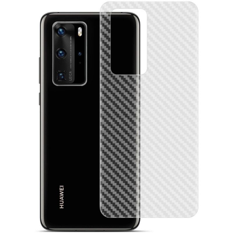 Achterfolie Huawei P40 Carbon Imak-Stijl