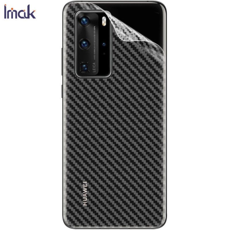 Achterfolie Huawei P40 Carbon Imak-Stijl