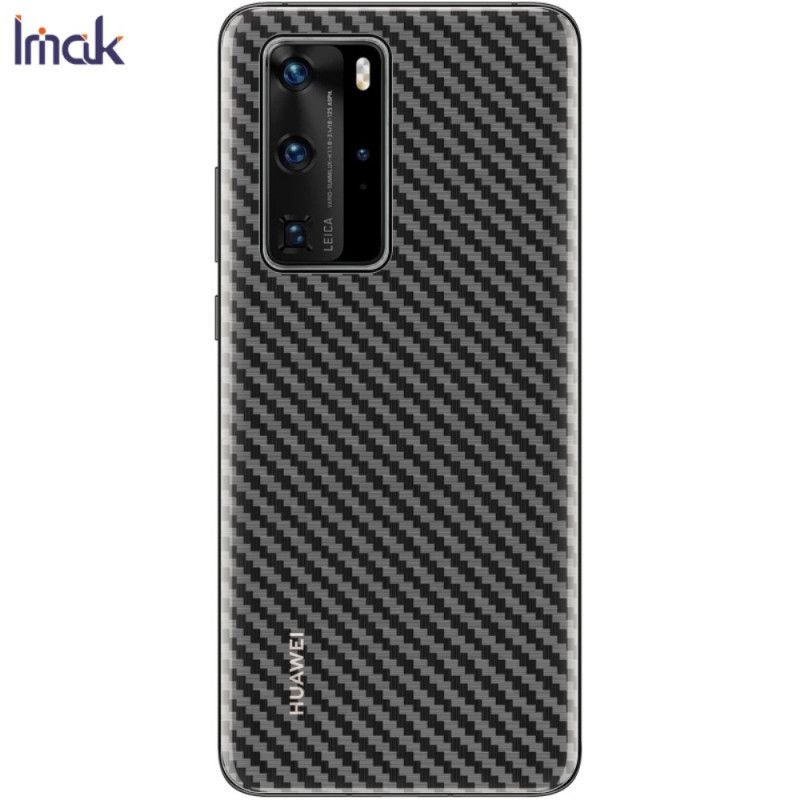 Achterfolie Huawei P40 Carbon Imak-Stijl