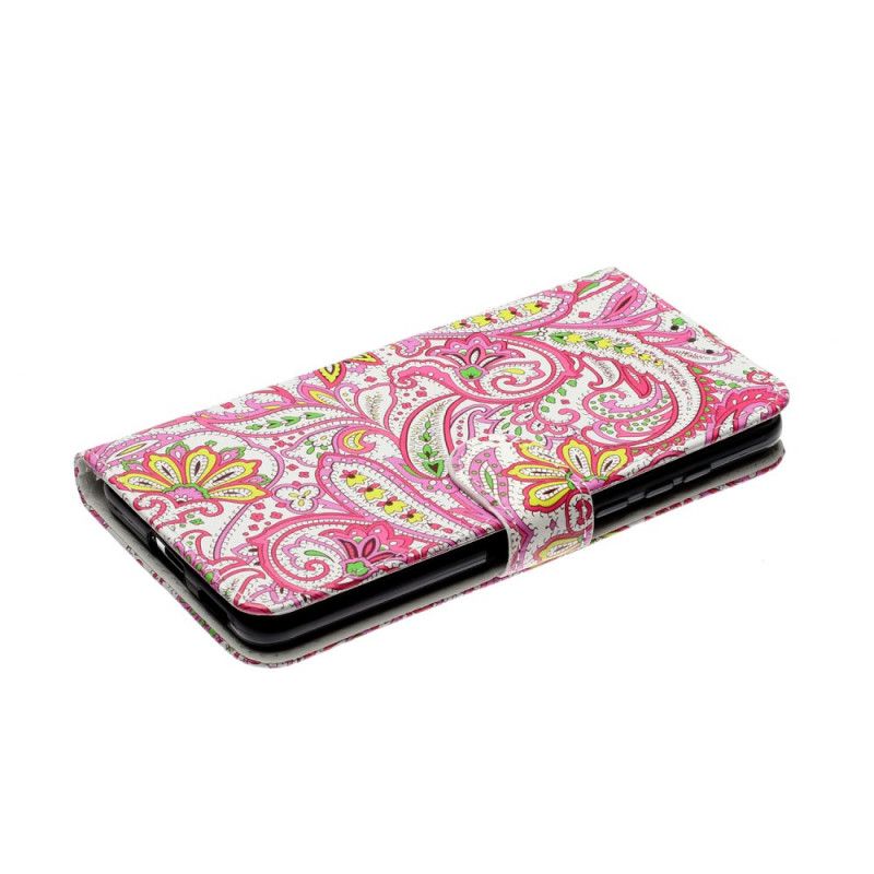 Cover Folio-hoesje Huawei P40 Telefoonhoesje Gekleurd Barok